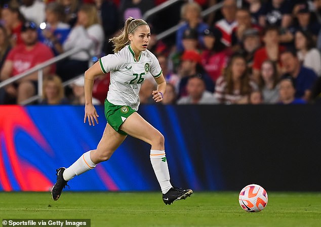 O'Hanlon made her international debut in Ireland's friendly with the United States last year