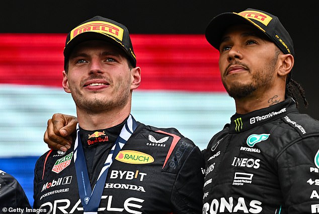 Hamilton has found himself trailing Max Verstappen's Red Bull in the past two seasons