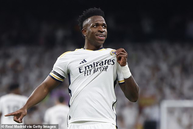 According to Ancelotti, Real Madrid star Vinicius Jr is the best player in world football