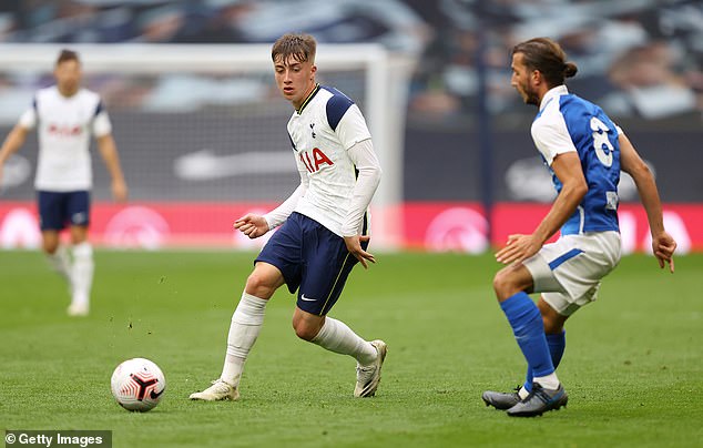 The 22-year-old spent three years at Tottenham but failed to make a Premier League appearance in that time