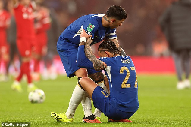 Pressure has grown on Pochettino after Chelsea suffered defeat in the Carabao Cup final