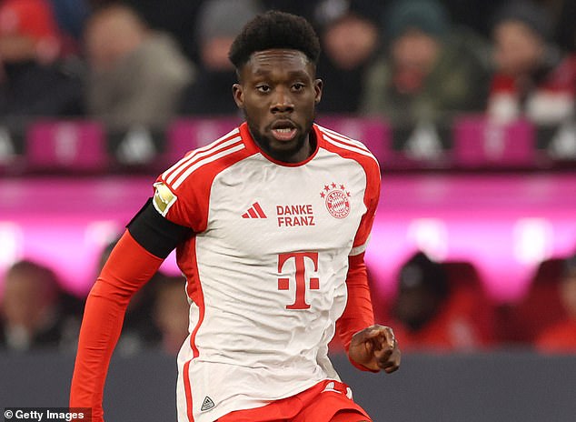 He tops Bayern's shortlist as they hunt for a replacement for Alphonso Davies, who has reportedly reached a verbal agreement with Bayern Munich