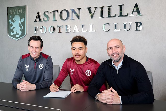 Aston Villa confirm £15m signing of Morgan Rogers from Middlesbrough - with Man City taking home 25 per cent of the fee due to sell-on clause