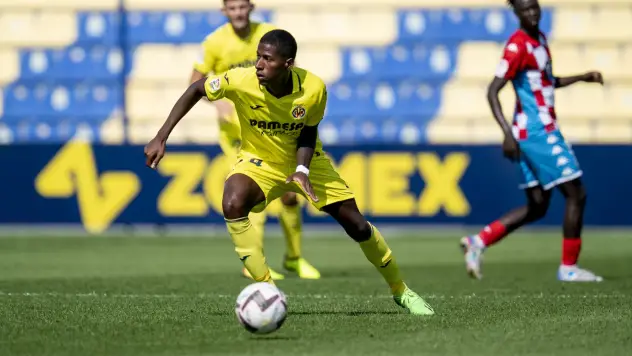Liberman Torres in action for Villarreal CF B