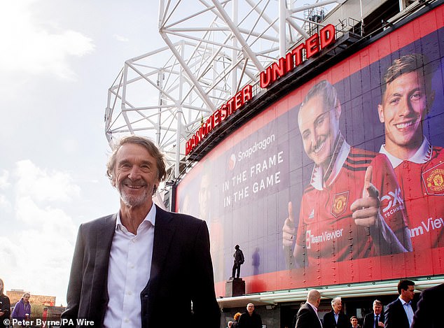 Fixing Man United will take 'two or three seasons', Sir Jim Ratcliffe claims... as the Ineos chief reveals he won't 'get the cheque book' out and spend millions on a short-term fix