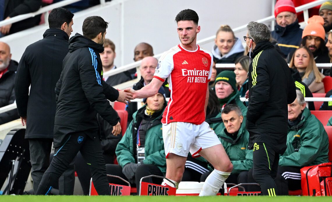 "He has got the natural ability..." – Arsenal boss highlights key Declan Rice attribute