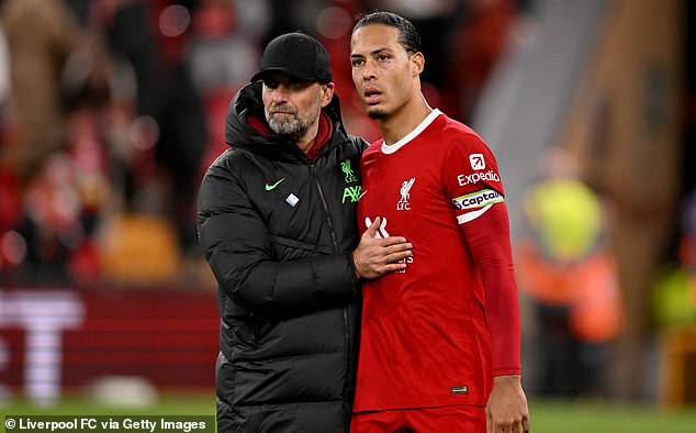 Virgil van Dijk is unwilling to commit his future to the Reds until he has clarity over the club's long-term vision once Klopp departs at the end of the season, but the German is not worried