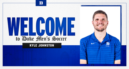 Kyle Johnston Joins Duke Men's Soccer Coaching Staff
