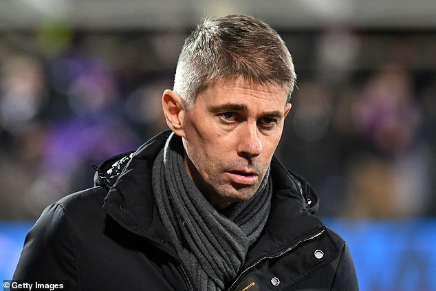 Former AC Milan director of football Frederic Massara (pictured) is under consideration to be Liverpool's next sporting director