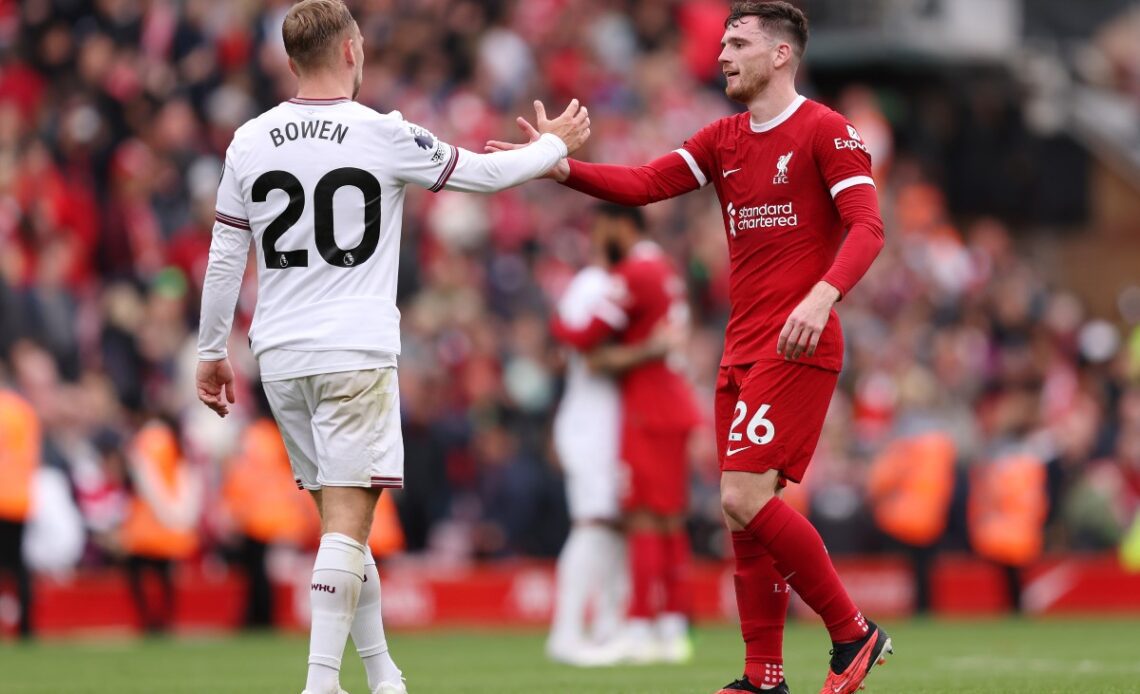 Liverpool's Andrew Robertson is a summer target for Bayern Munich