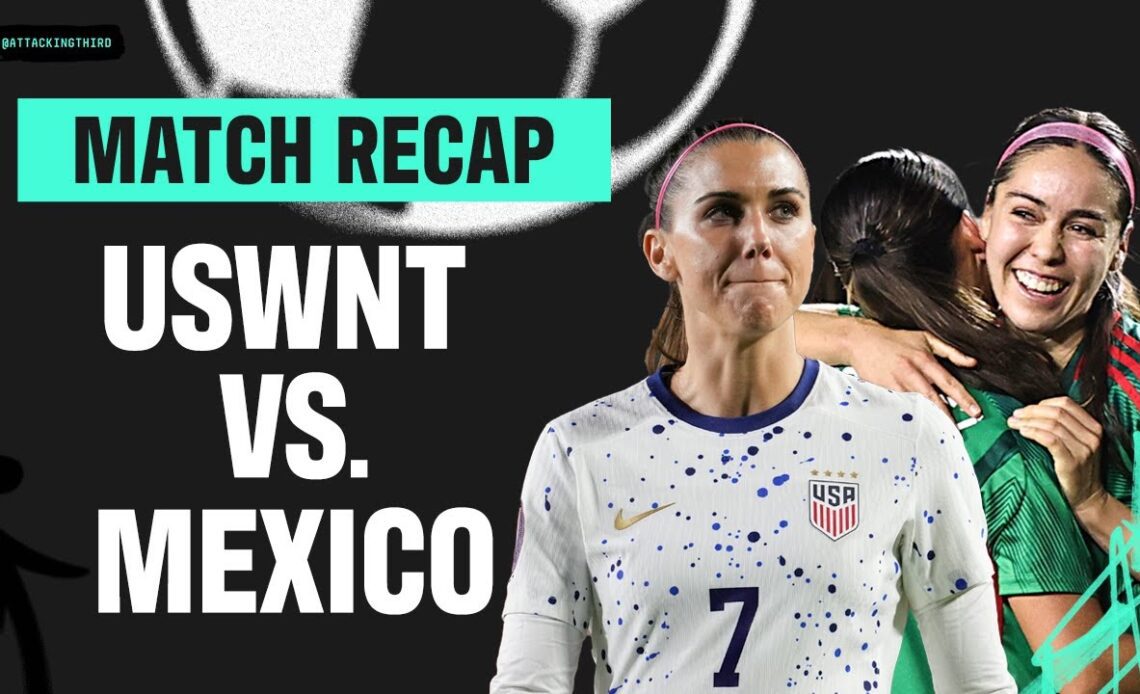 Mexico stuns USWNT, tops Group A | CONCACAF W Gold Cup | Recap & Reaction
