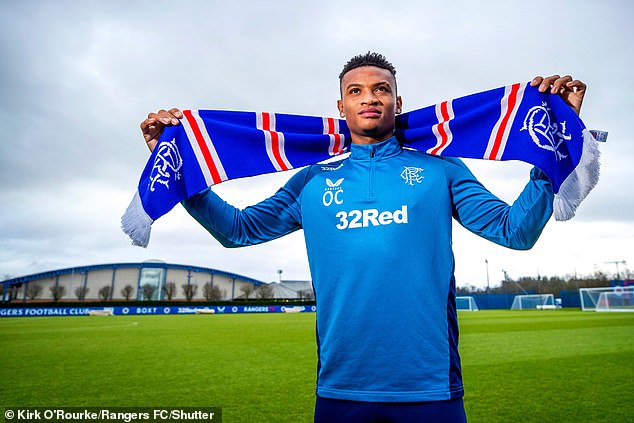 Colombian winger Oscar Cortes has joined Rangers on loan from Ligue 1 side Lens