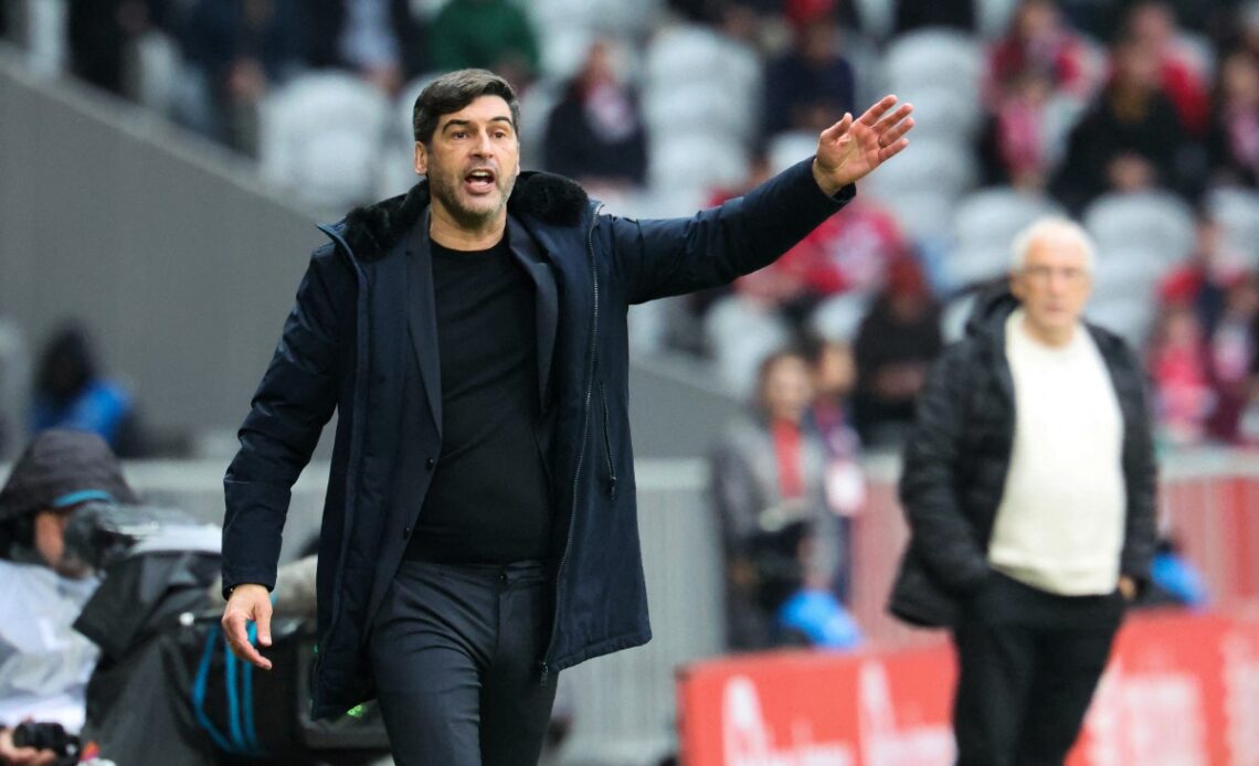 Paulo Fonseca outsider for Liverpool manager job says expert