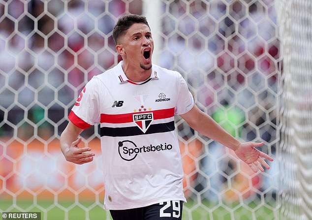 Sao Paulo's Pablo Maia has revealed his love of the Premier League ahead of a potential move