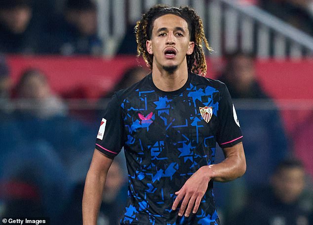 Sevilla aren't interested in making Hannibal Mejbri's loan move permanent at the end of the season, according to reports