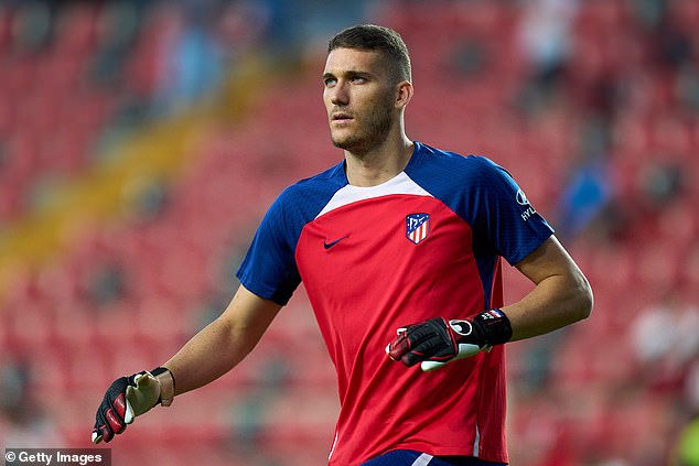 Sheffield United are closing in on the £2m capture of Atletico Madrid goalkeeper Ivo Grbic