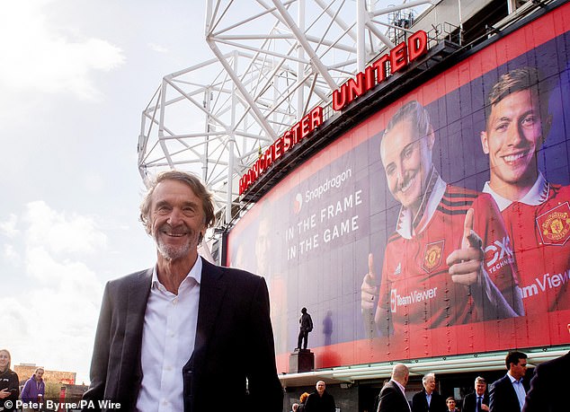Sir Jim Ratcliffe has said there will be money for Man United to spend on new players