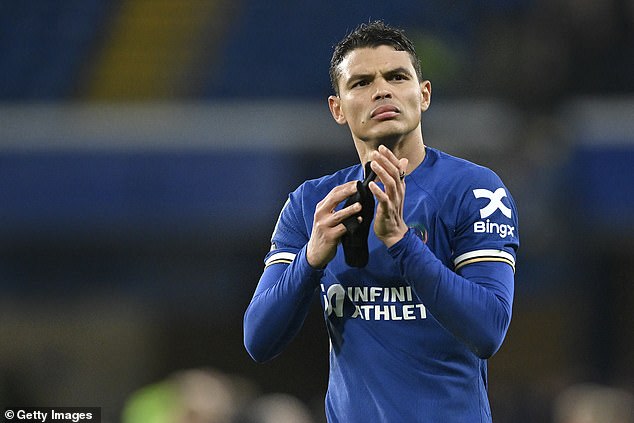 39-year-old Thiago Silva has admitted that he knows his football playing career is 'almost over'