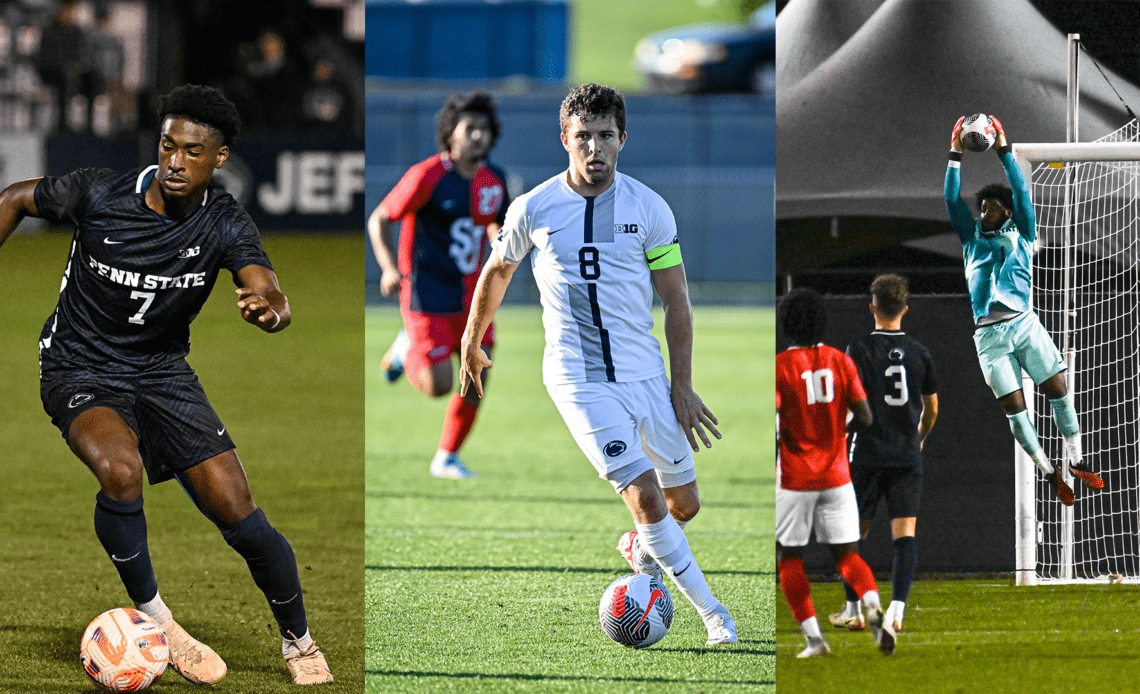 Three Nittany Lions Sign Professional Contacts