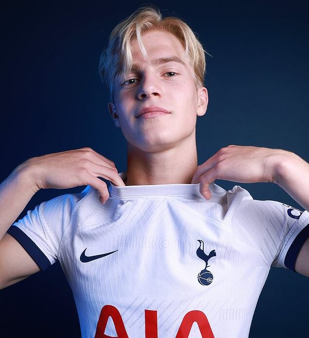 Tottenham have confirmed the signing of Swedish wonderkid Lucas Bergvall for £8.5m