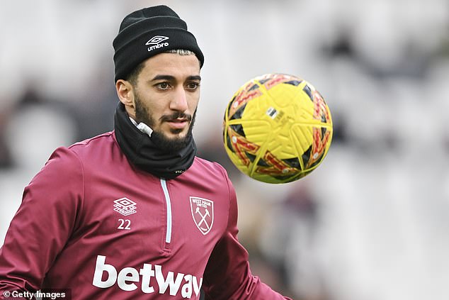 Said Benhrama could be set for a move to Ligue 1 side Lyon after a bit-part role at West Ham