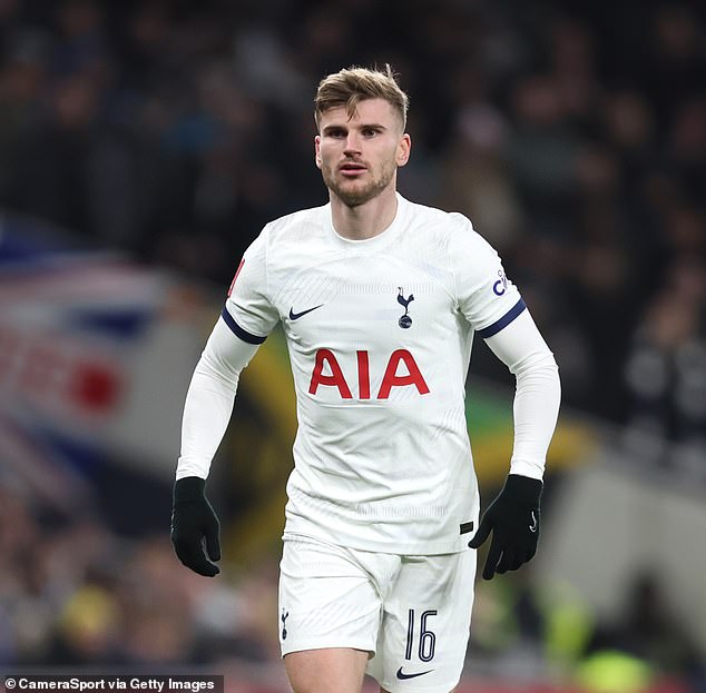 Timo Werner was Tottenham's first signing of the January transfer window