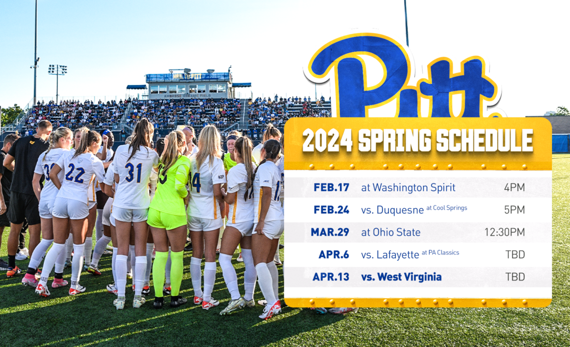 Women's Soccer Spring Schedule
