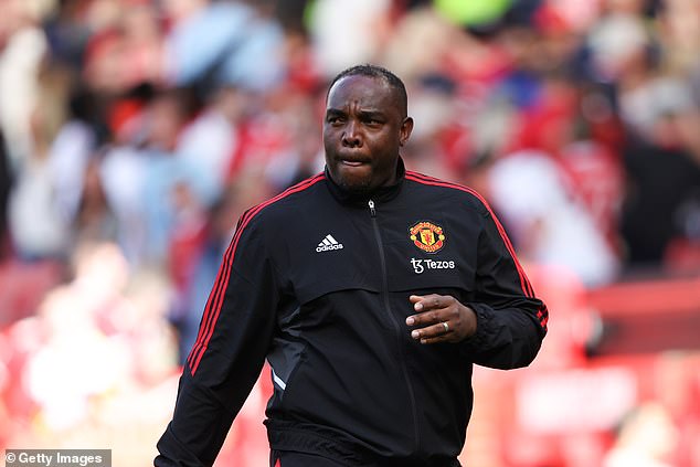 Forwards coach Benni McCarthy is one of the members of staff out of contract this summer