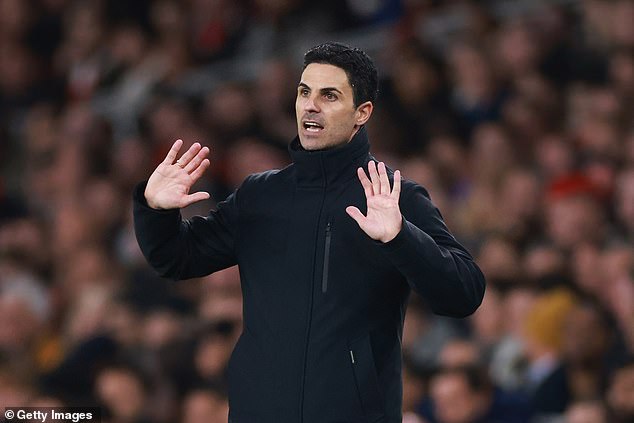 Mikel Arteta's Arsenal are one the sides rumoured to be interested in signing the forward
