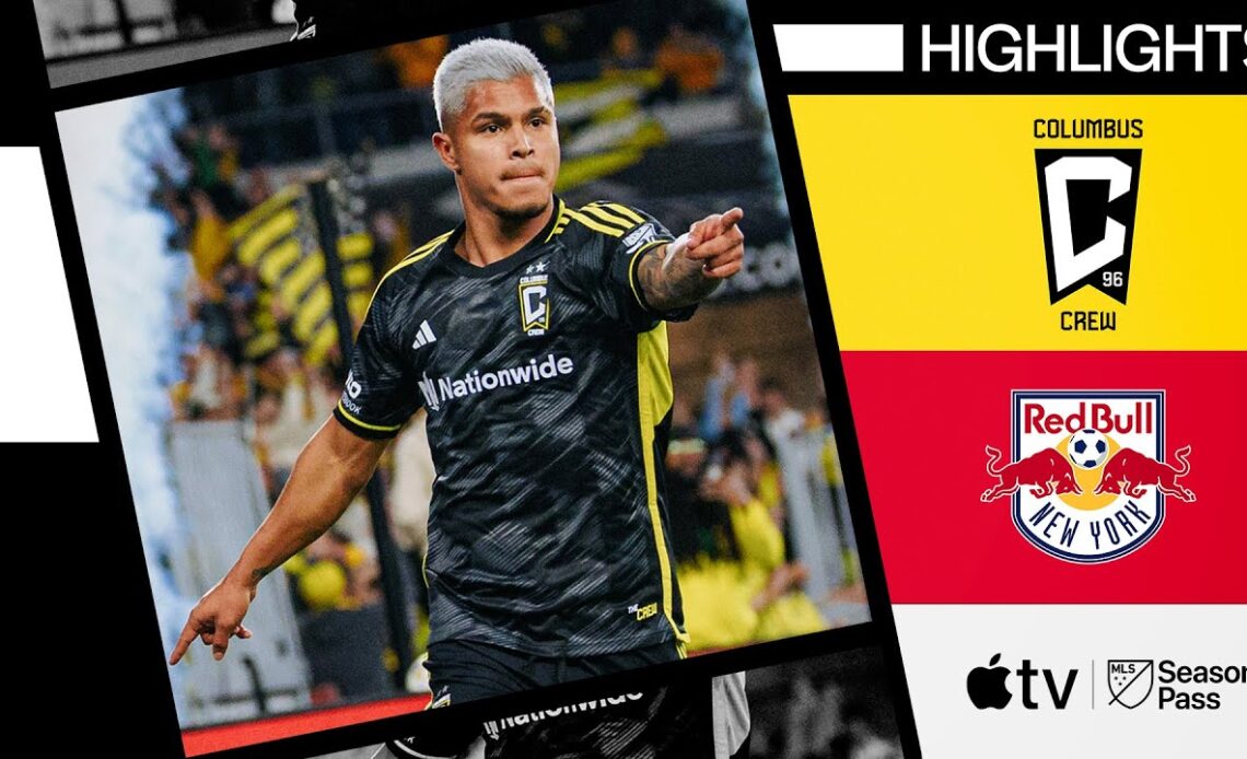 Columbus Crew vs. New York Red Bulls | Full Match Highlights | March 16, 2024