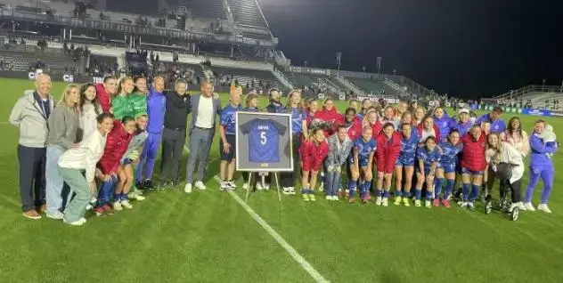 North Carolina Courage Honor Sam Mewis