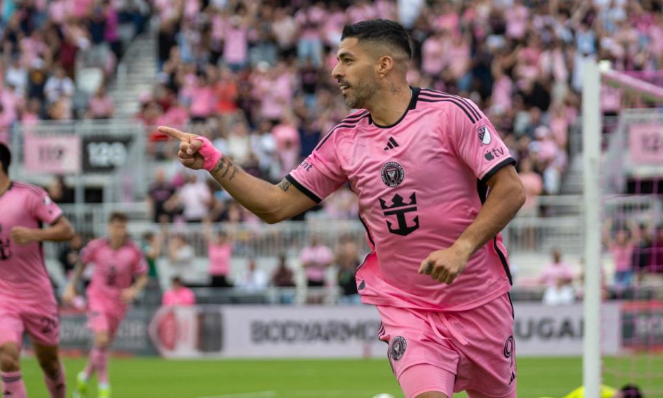 <span>Players such as Luis Suárez have brought star power to MLS. </span><span>Photograph: Chris Arjoon/AFP/Getty Images</span>