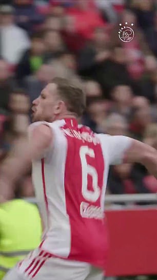 Fans on social media have ripped into an 'embarrassing' video of Henderson posted onto Ajax's pages