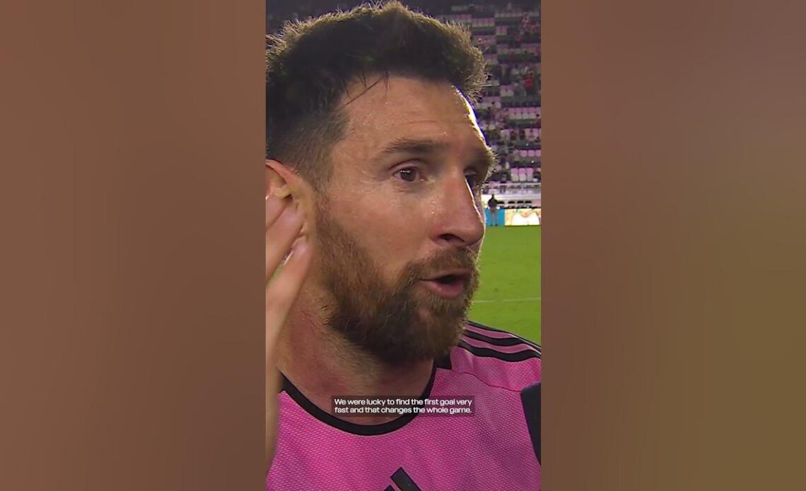 Leo Messi marca doblete en partido perfecto