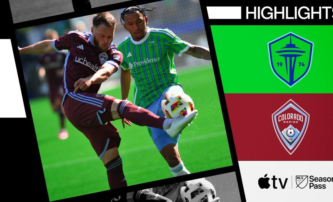 Seattle Sounders vs. Colorado Rapids | Full Match Highlights | March 16, 2024
