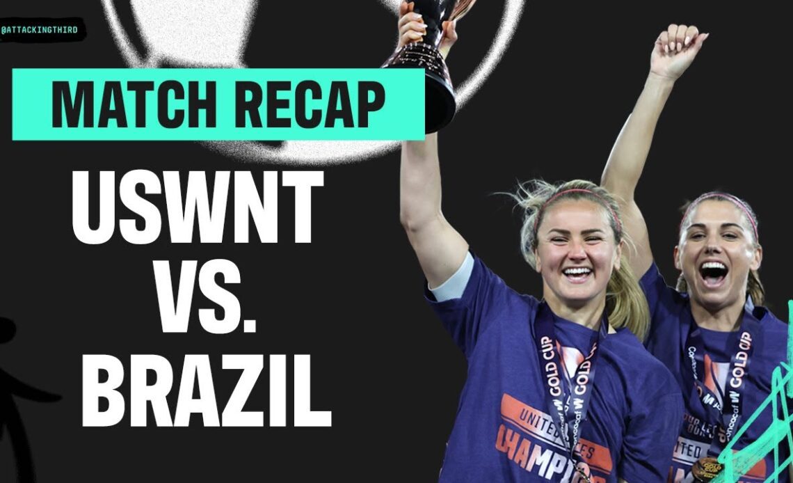 USWNT edge Brazil, crowned CONCACAF W Gold Cup champions | Final recap & reaction