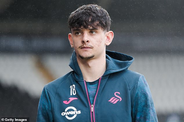 Patino has struggled for minutes in the second half of the Championship season at Swansea