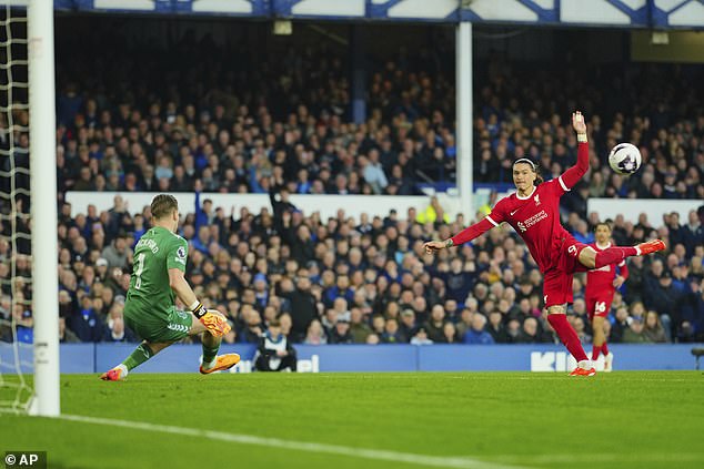The forward has struggled for form in front of goal and missed a good chance against Everton on Wednesday evening