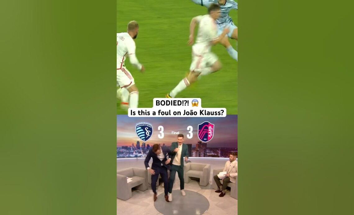 BODIED!?! 😱 Was this a foul on João Klauss? #mls #decision