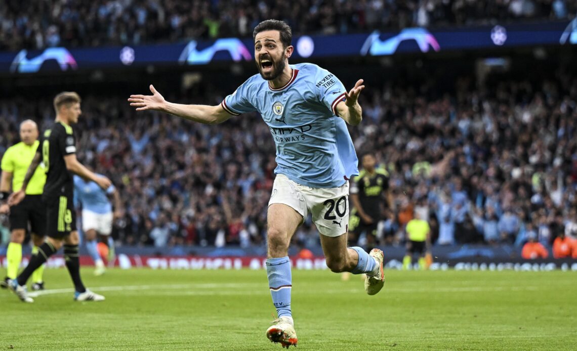 Bernardo Silva admits Manchester City are motivated by creating a legacy as another treble looms