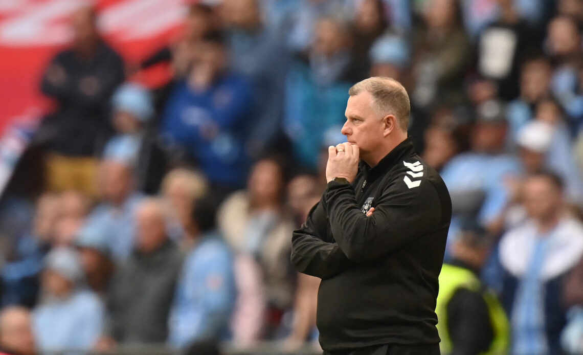 Coventry striker "should have cut his toenails" Mark Robins jokes after gutwrenching offside call against Manchester United