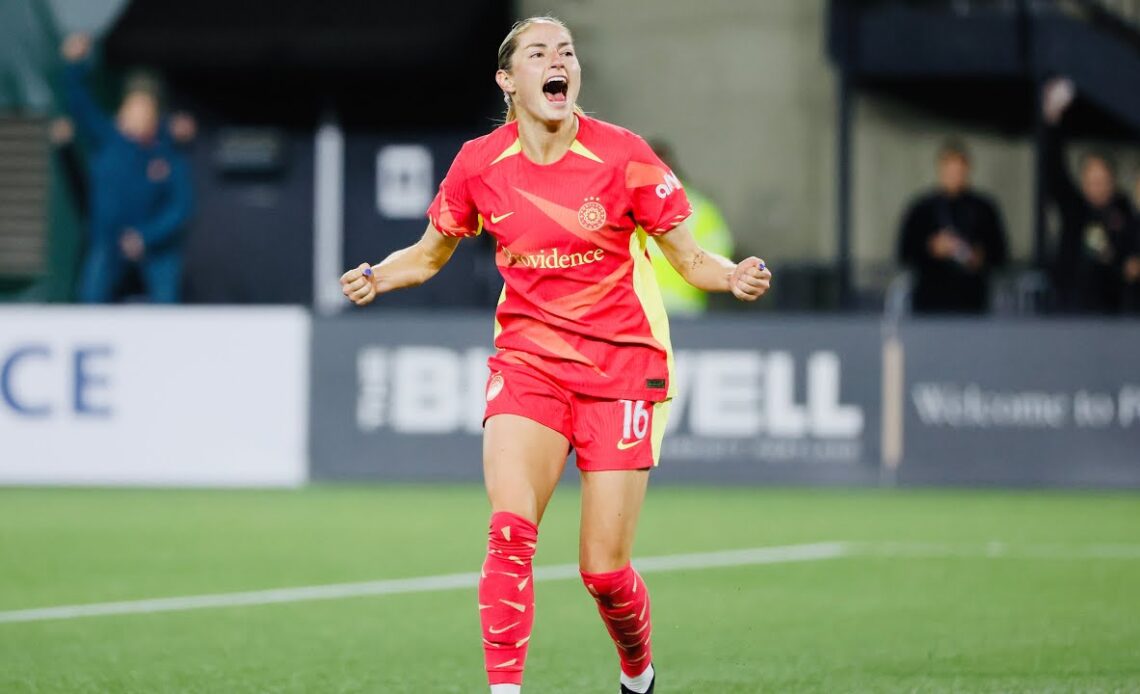 GOAL | Janine Beckie seals Thorns victory with solo effort in stoppage-time