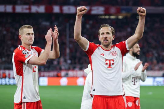 Harry Kane hails "unbelievable" win as Bayern knock Arsenal out of the Champions League
