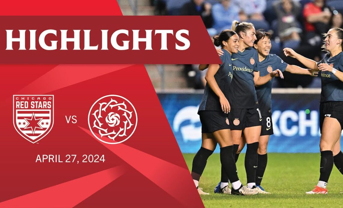 Highlights | Chicago Red Stars vs. Portland Thorns FC | April 27, 2024