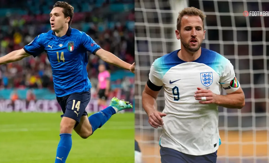 Italy national football team vs England national football team Timeline