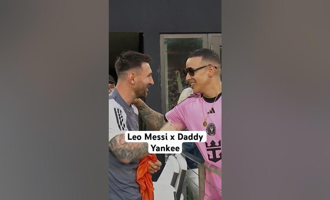 Leo Messi x Daddy Yankee ⚽️ 🎶
