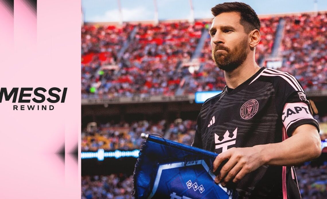 Lionel Messi delivers at Arrowhead Stadium in Front of 72,610 Fans!