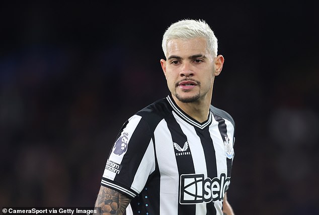 Bruno Guimaraes' £100million release clause expires in June and Newcastle hope to keep him