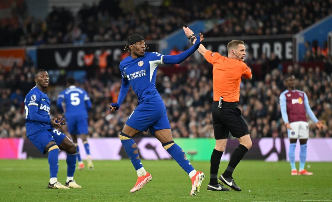 Noni Madueke pulls one goal back for Chelsea