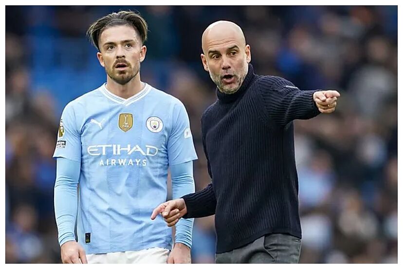 Pep Guardiola reveals details about his exchange with Jack Grealish